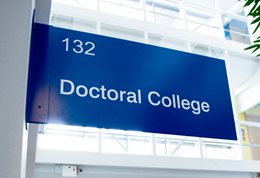 Sign for the Doctoral College