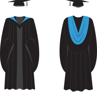 麻豆果冻传媒 Diploma gown